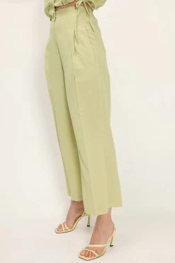 STORETS Alina Pintuck Wide Pants CLOTHING