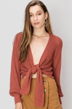 STORETS Misha Tied Up Sweater-2 Colors