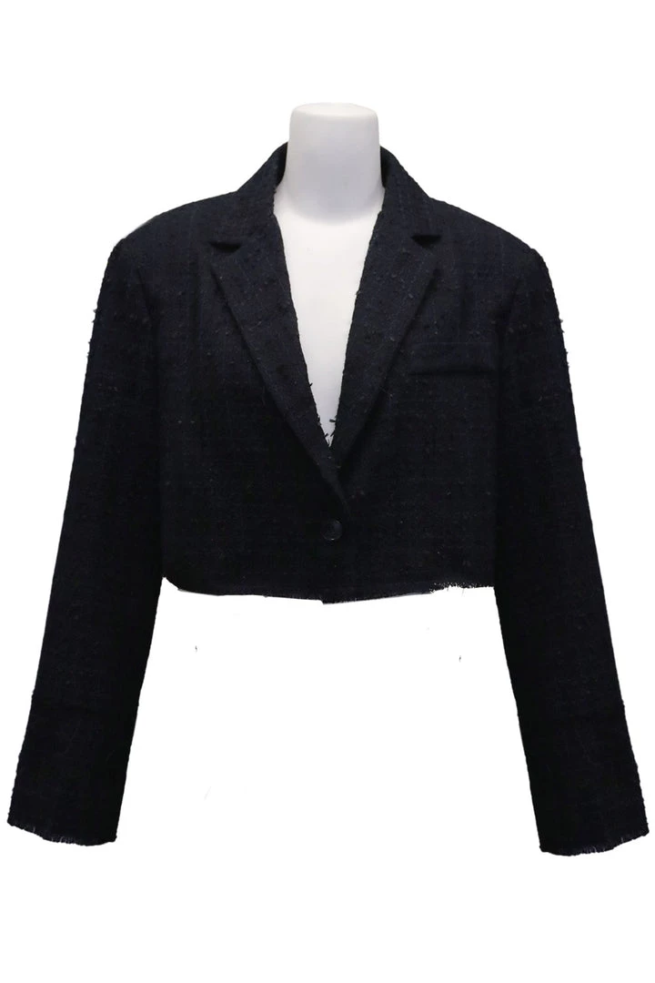 STORETS SALE Ella Tweed Cropped Jacket CLOTHING
