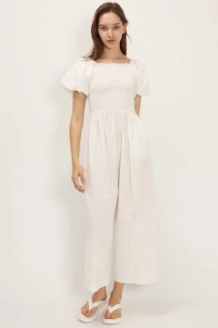 STORETS Iris Puff Sleeve Jumpsuit CLOTHING