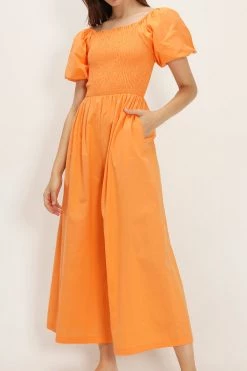 STORETS Iris Puff Sleeve Jumpsuit CLOTHING