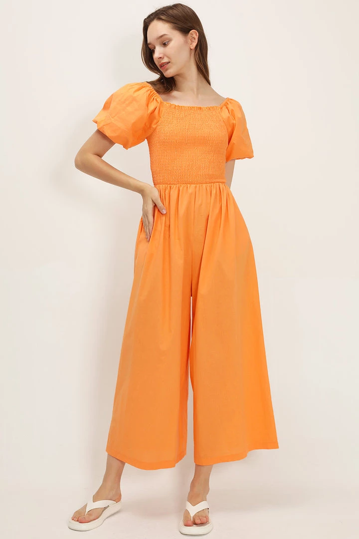 STORETS Iris Puff Sleeve Jumpsuit CLOTHING