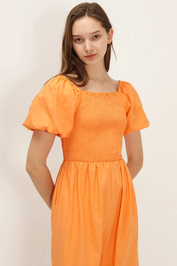 STORETS Iris Puff Sleeve Jumpsuit CLOTHING