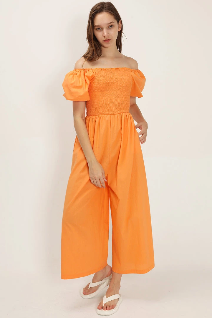 STORETS Iris Puff Sleeve Jumpsuit CLOTHING