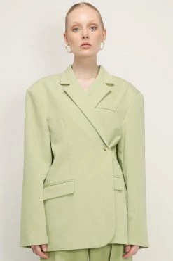STORETS CLOTHING Ayla Oversized Wrap Jacket