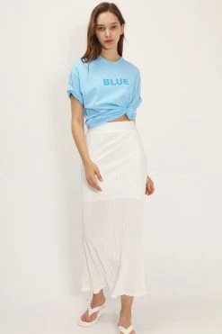 STORETS Sara Pleated Long Skirt CLOTHING