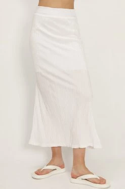 STORETS Sara Pleated Long Skirt CLOTHING