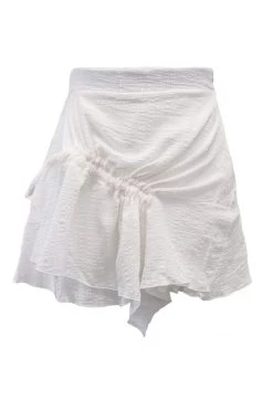 STORETS Elisa Asymmetric Ruched Skirt CLOTHING