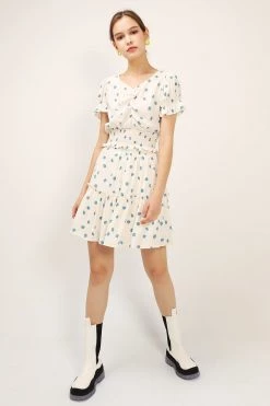 STORETS SALE CLOTHING Kelly Daisy Printed Smocked Top