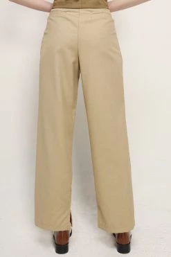 STORETS CLOTHING Madison Pintuck Wide Leg Pants