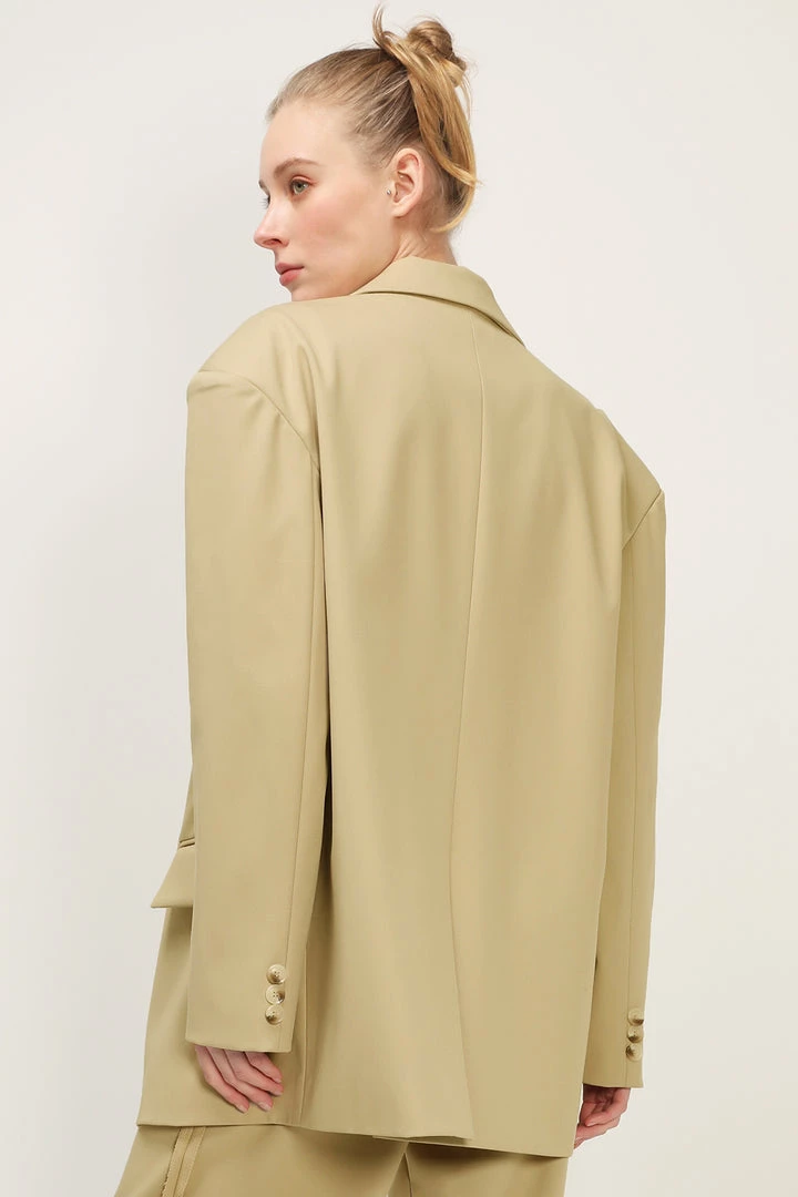 STORETS CLOTHING Noelle Oversized Long Blazer