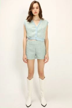 STORETS Aria Tweed Shorts