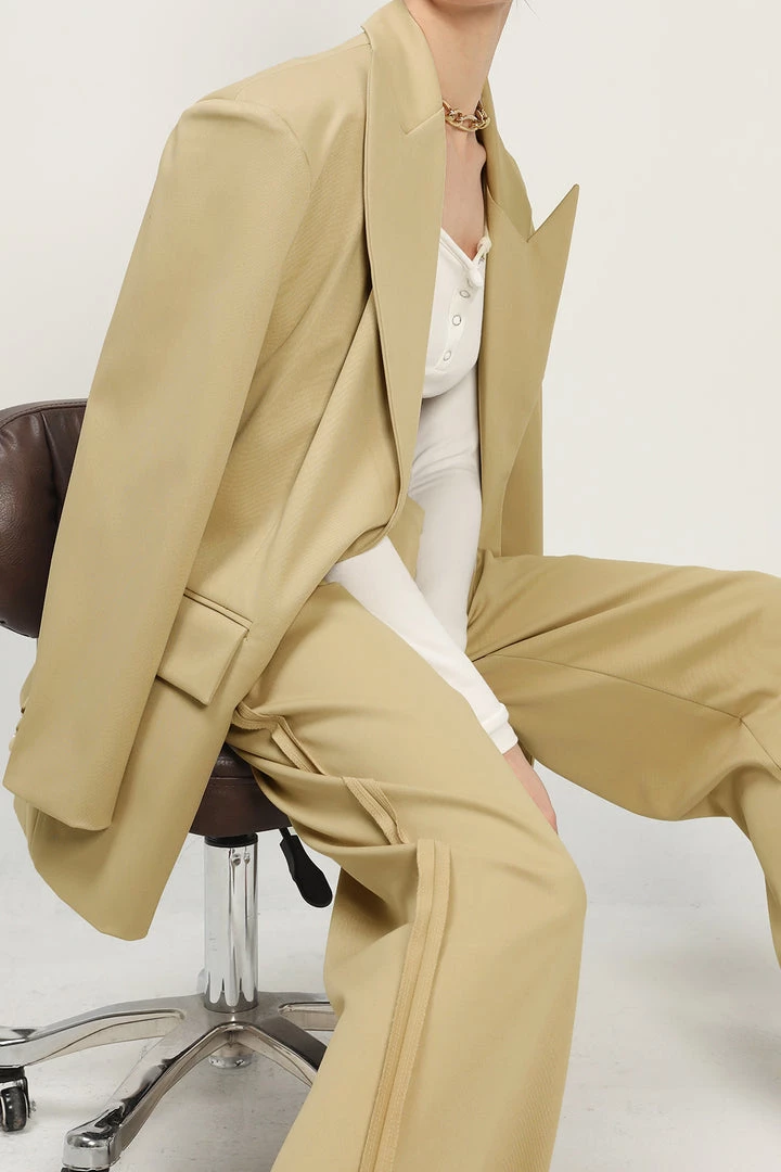 STORETS CLOTHING Noelle Oversized Long Blazer