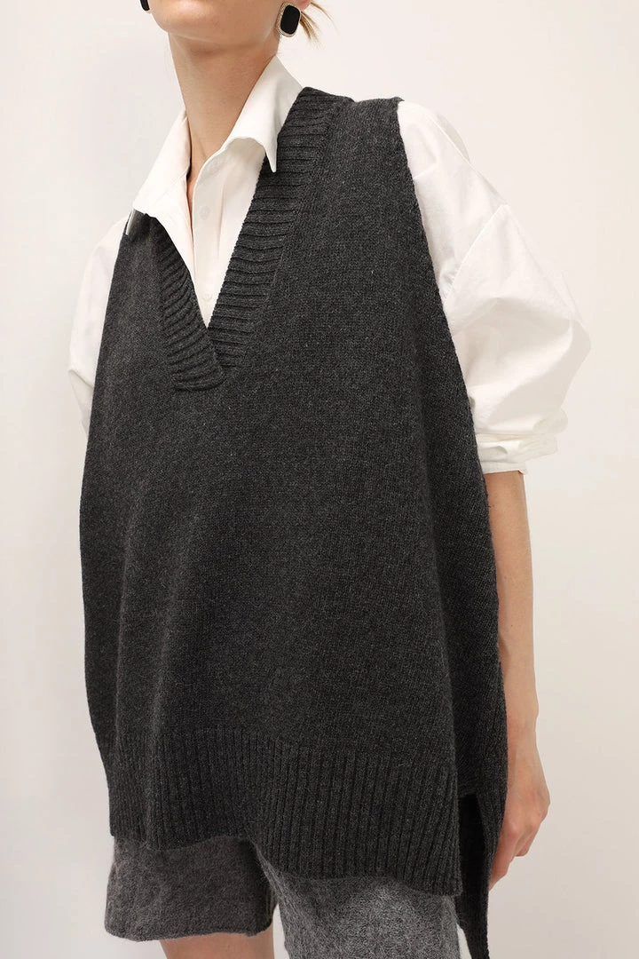 STORETS Lyla Oversized Knit Vest
