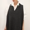STORETS Lyla Oversized Knit Vest