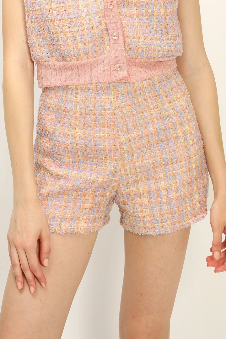 STORETS Aria Tweed Shorts CLOTHING