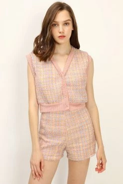 STORETS Aria Tweed Shorts