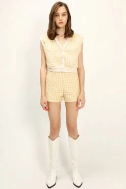 STORETS Aria Tweed Shorts CLOTHING