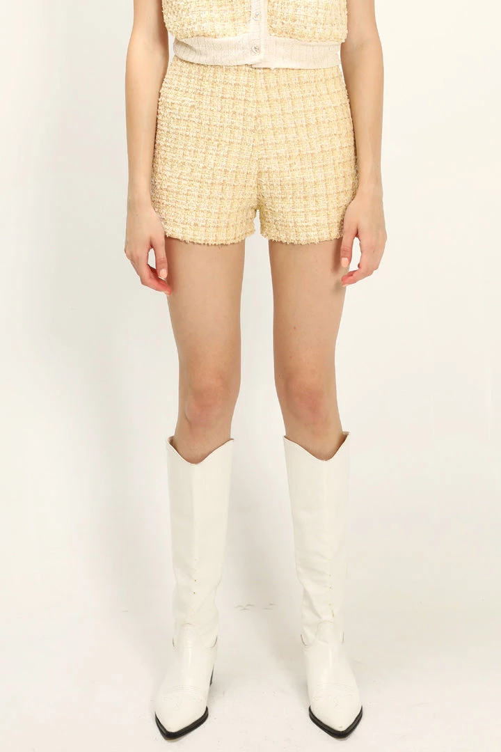 STORETS Aria Tweed Shorts CLOTHING