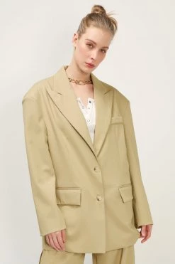 STORETS CLOTHING Noelle Oversized Long Blazer