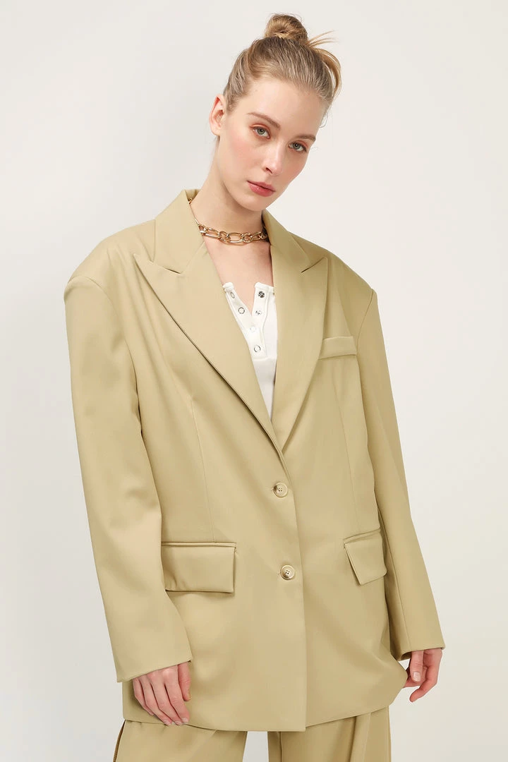 STORETS CLOTHING Noelle Oversized Long Blazer