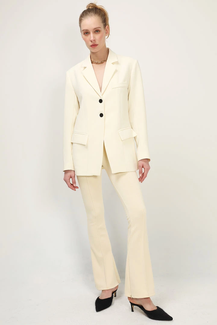 STORETS SALE Cristina Single Breasted Long Blazer CLOTHING