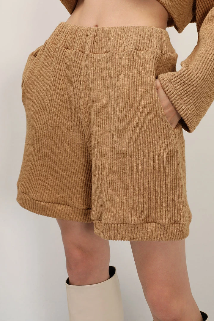STORETS SALE CLOTHING Alice Ribbed Shorts