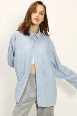 STORETS Madelyn Utility Boyfriend Shirt