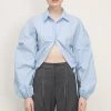 STORETS Phoenix Structured Cropped Shirt CLOTHING