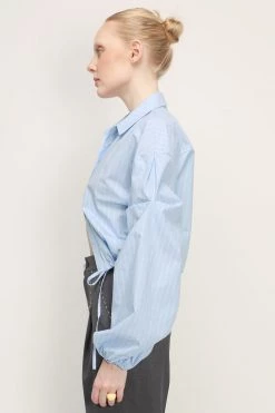 STORETS Phoenix Structured Cropped Shirt CLOTHING