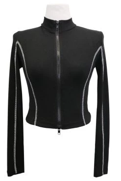 STORETS SALE Teagan Zip-Up Crop Top