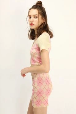 STORETS Harper Knitted Cardi And Skirt Set