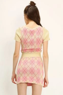 STORETS Harper Knitted Cardi And Skirt Set