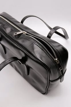 STORETS ACCESSORIES Square Pleather Shoulder Bag