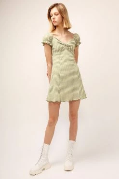 STORETS CLOTHING Charlotte Checked Dress