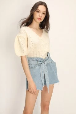 STORETS Flora Chunky Knit Cardigan CLOTHING