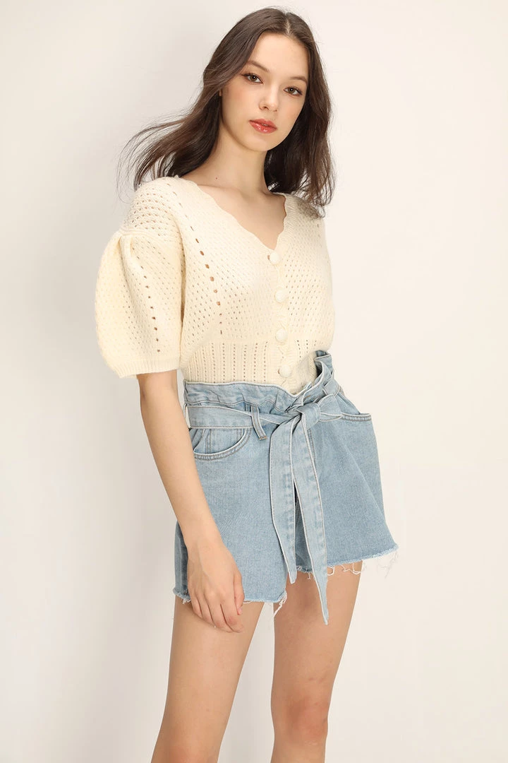 STORETS Flora Chunky Knit Cardigan CLOTHING