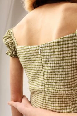 STORETS CLOTHING Charlotte Checked Dress