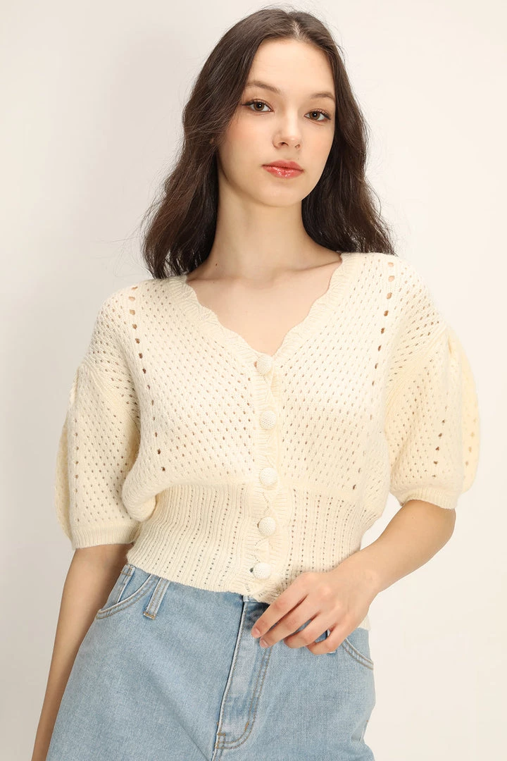 STORETS Flora Chunky Knit Cardigan CLOTHING