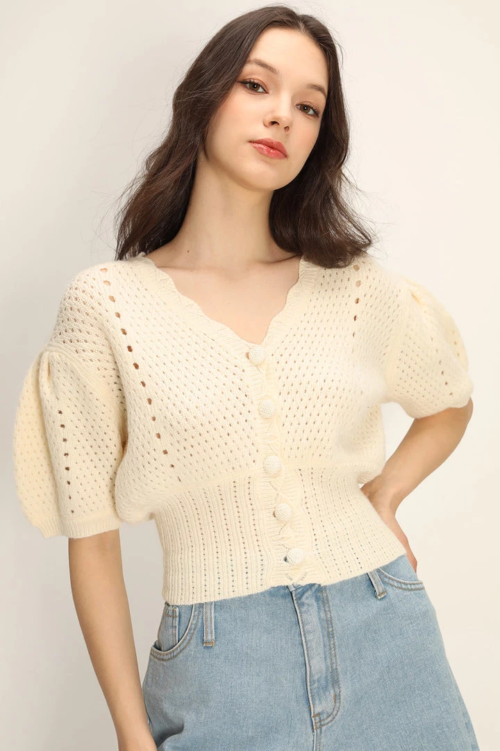 STORETS Flora Chunky Knit Cardigan CLOTHING