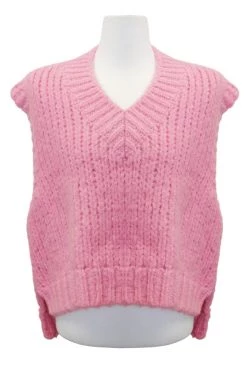 STORETS CLOTHING Alice Fuzzy Knit Vest