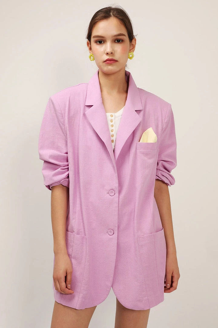 STORETS Influencer OUTERWEARS Brianna Oversized Handkerchief Blazer