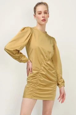 STORETS SALE Trinity Asymmetric Shirred Dress