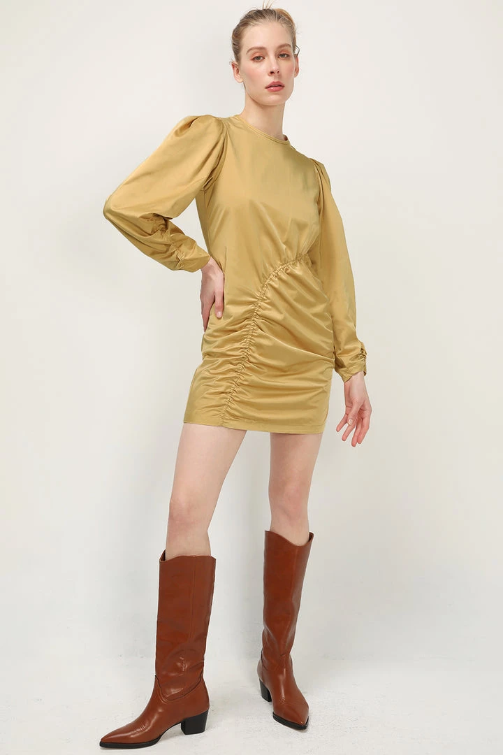 STORETS SALE Trinity Asymmetric Shirred Dress