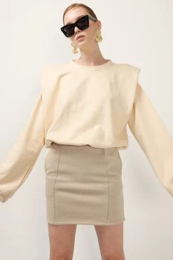 STORETS SALE CLOTHING Emma Structured Sweatshirt