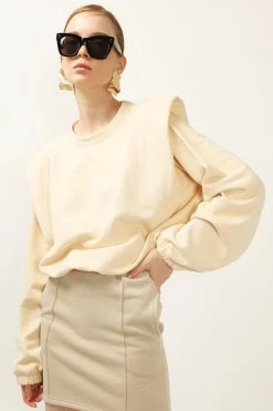 STORETS SALE CLOTHING Emma Structured Sweatshirt