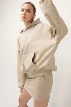 STORETS Aria Sweat Hoodie And Skirt Set