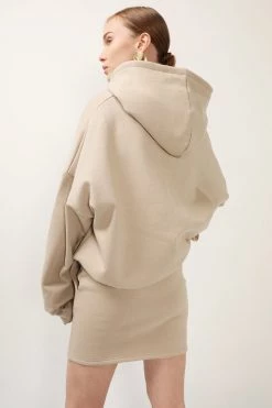 STORETS Aria Sweat Hoodie And Skirt Set