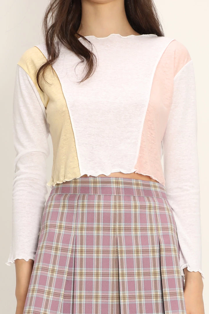 STORETS Halo Color Block T-shirt CLOTHING