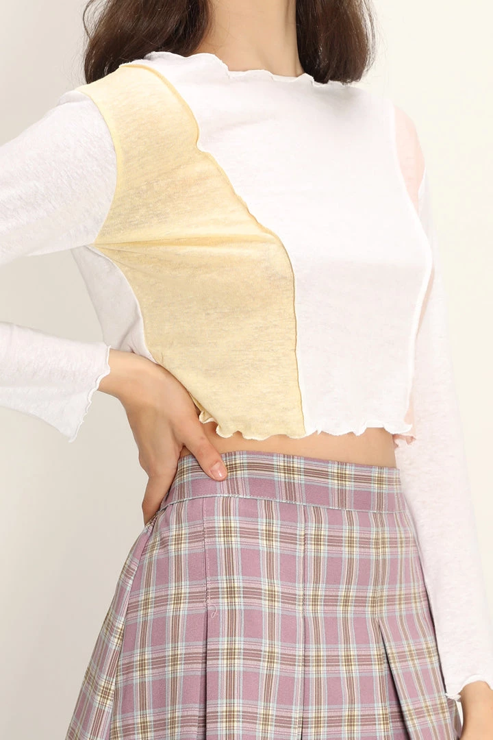 STORETS Halo Color Block T-shirt CLOTHING